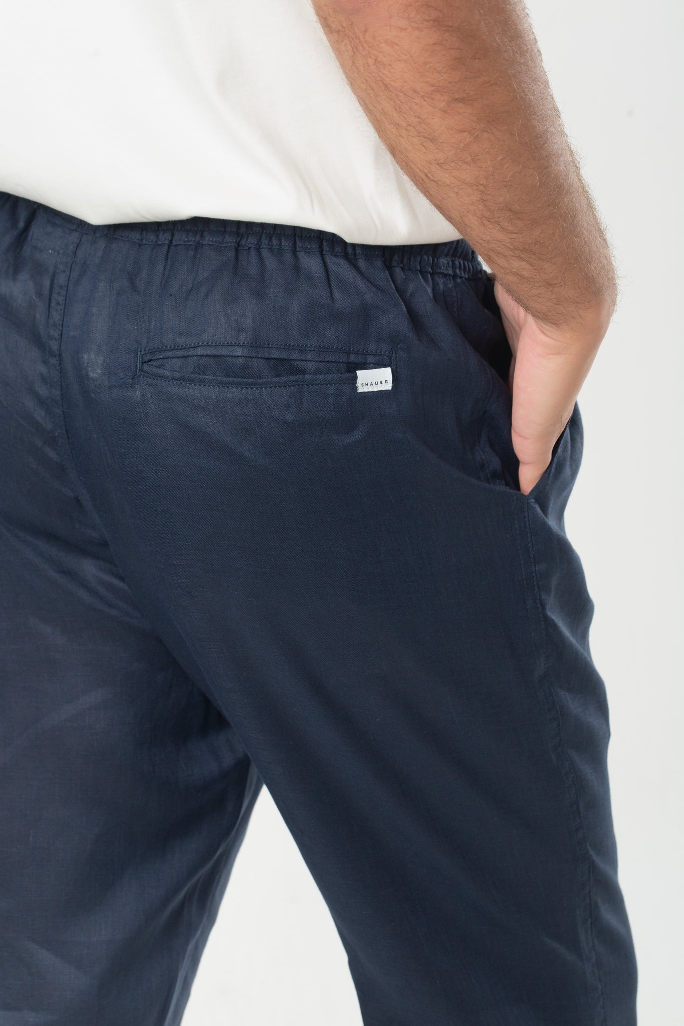 Calça Linho Noronha - Azul
