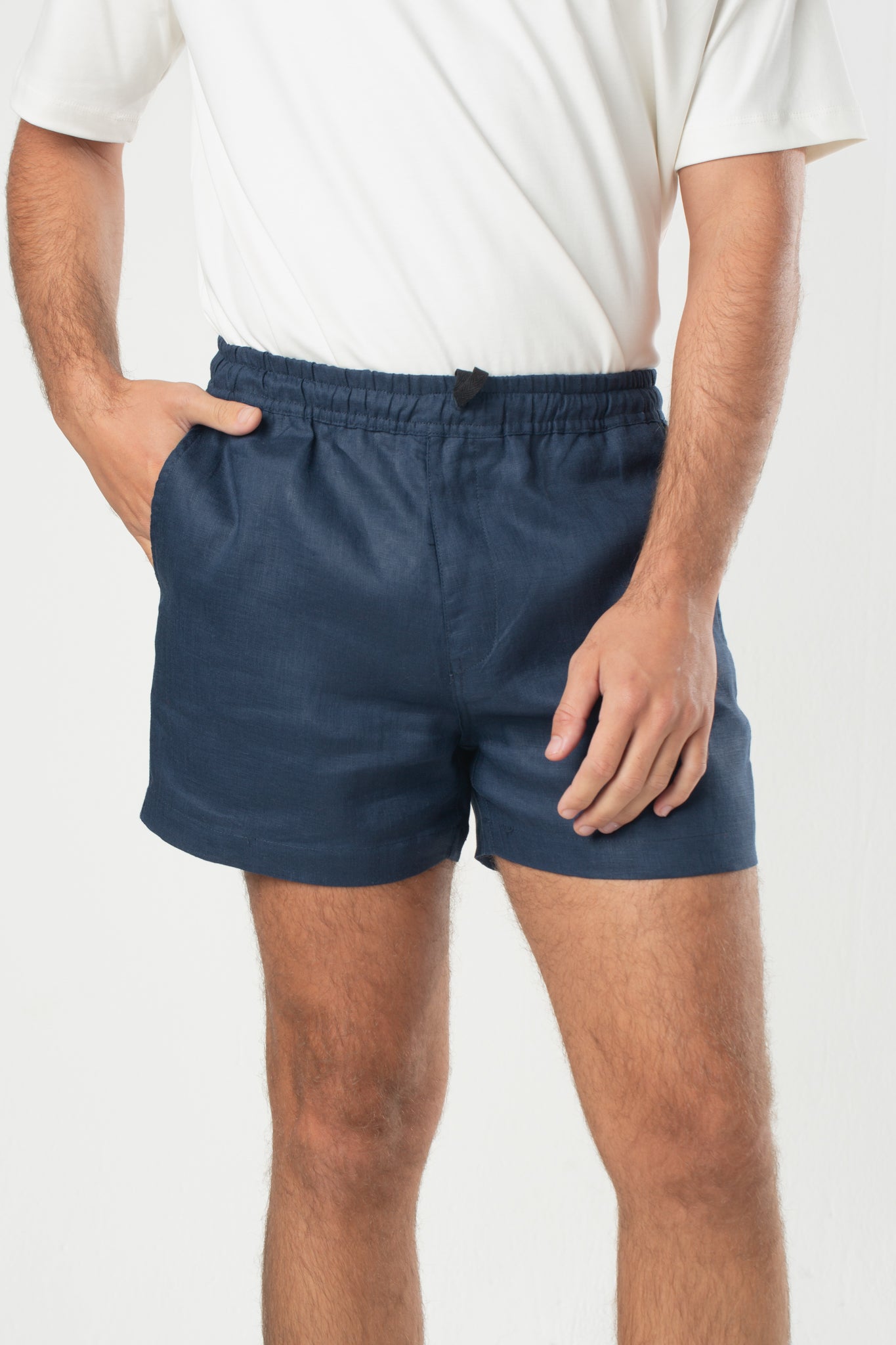 Short Linho Noronha - Azul