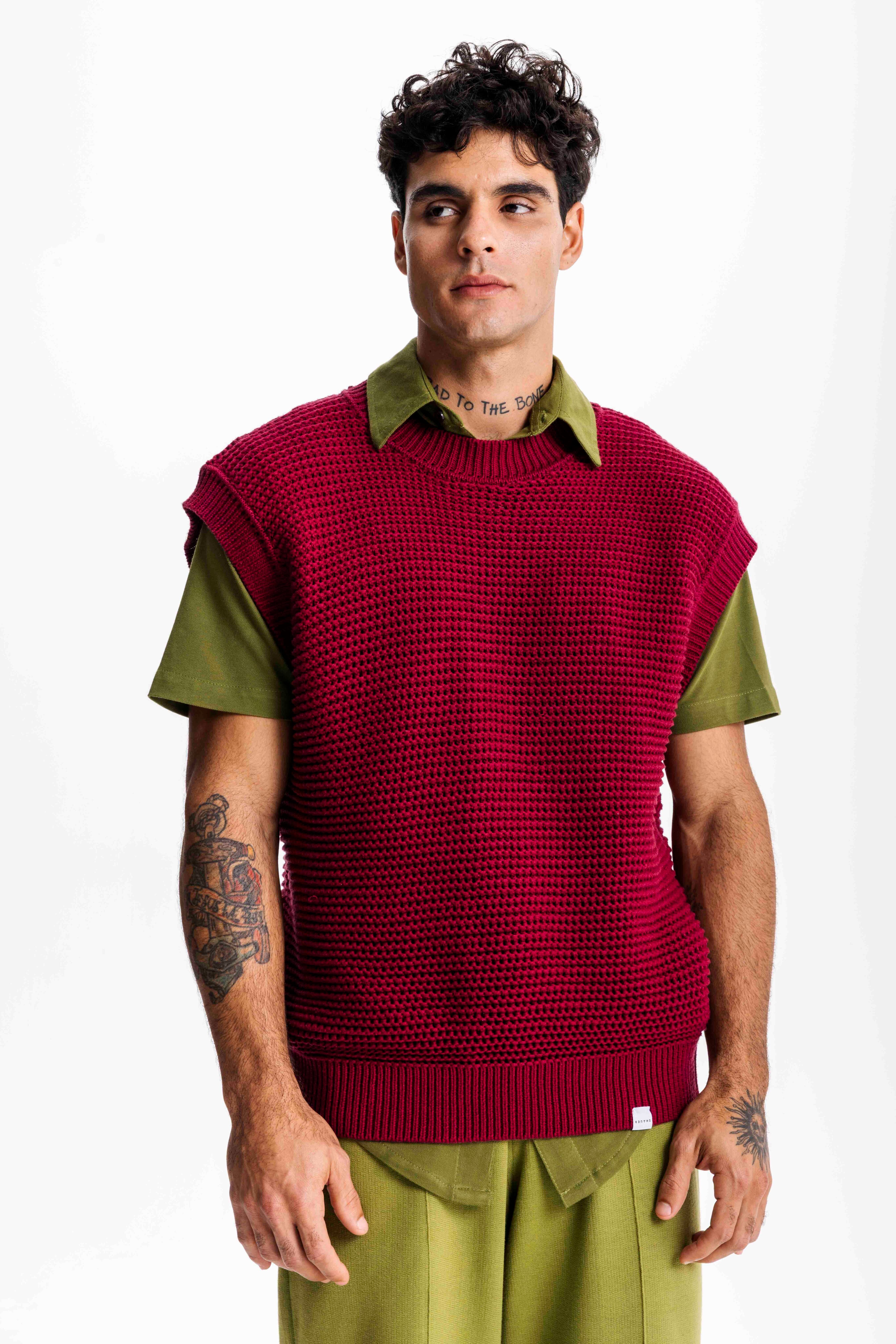 Colete Tricot Rei