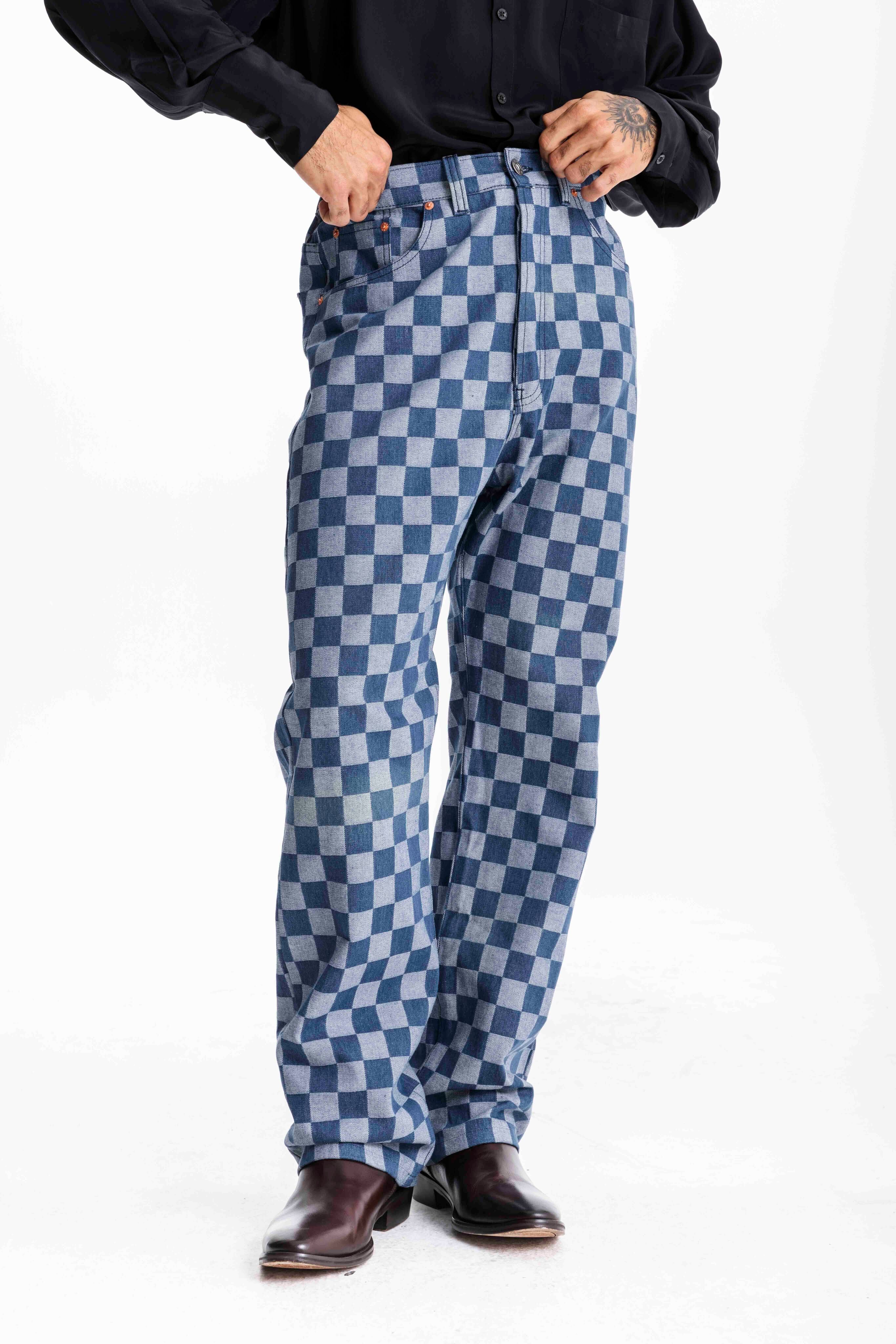 Calça Xadrez Japonesa