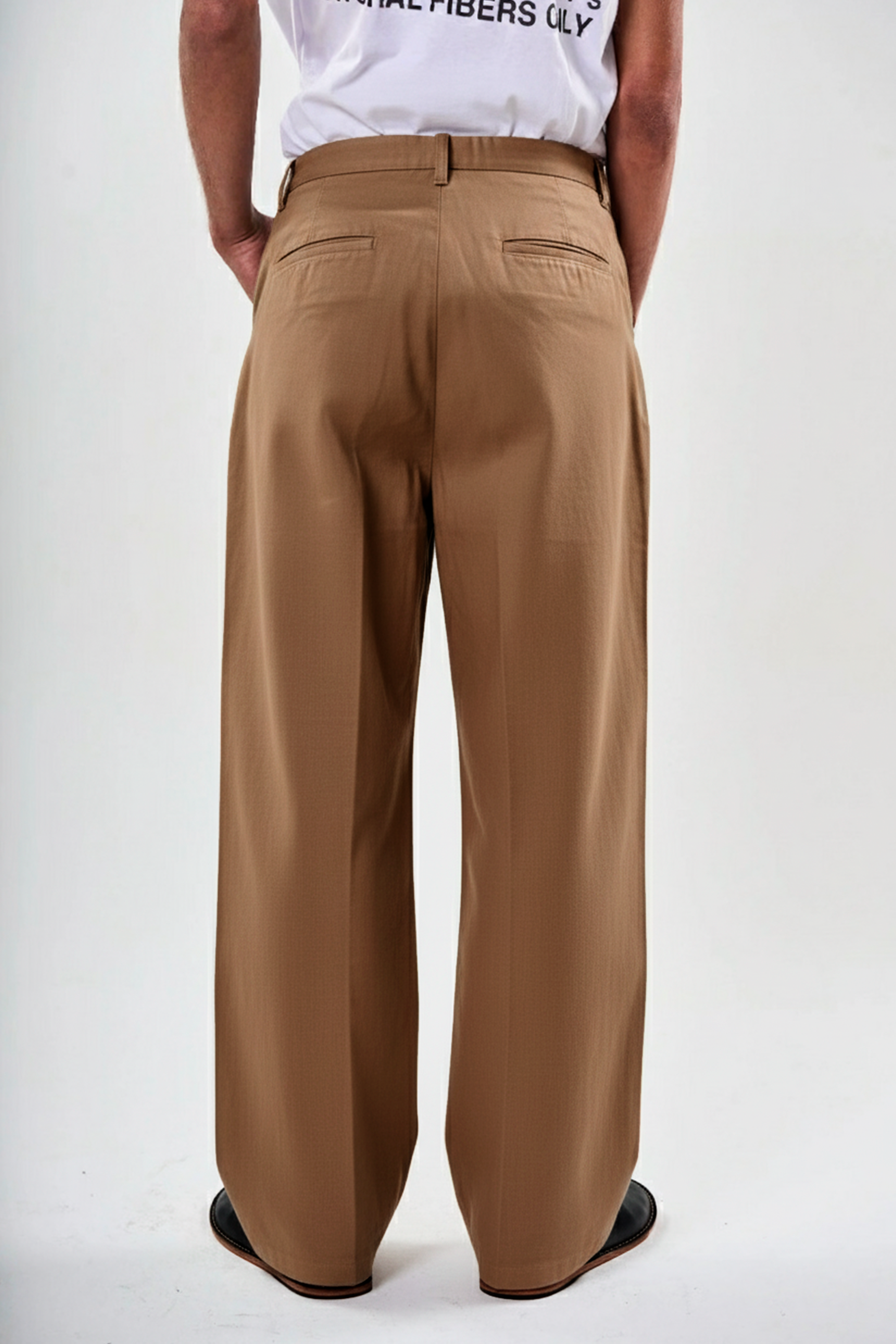 Calça Alfaiataria Marrom Shauer