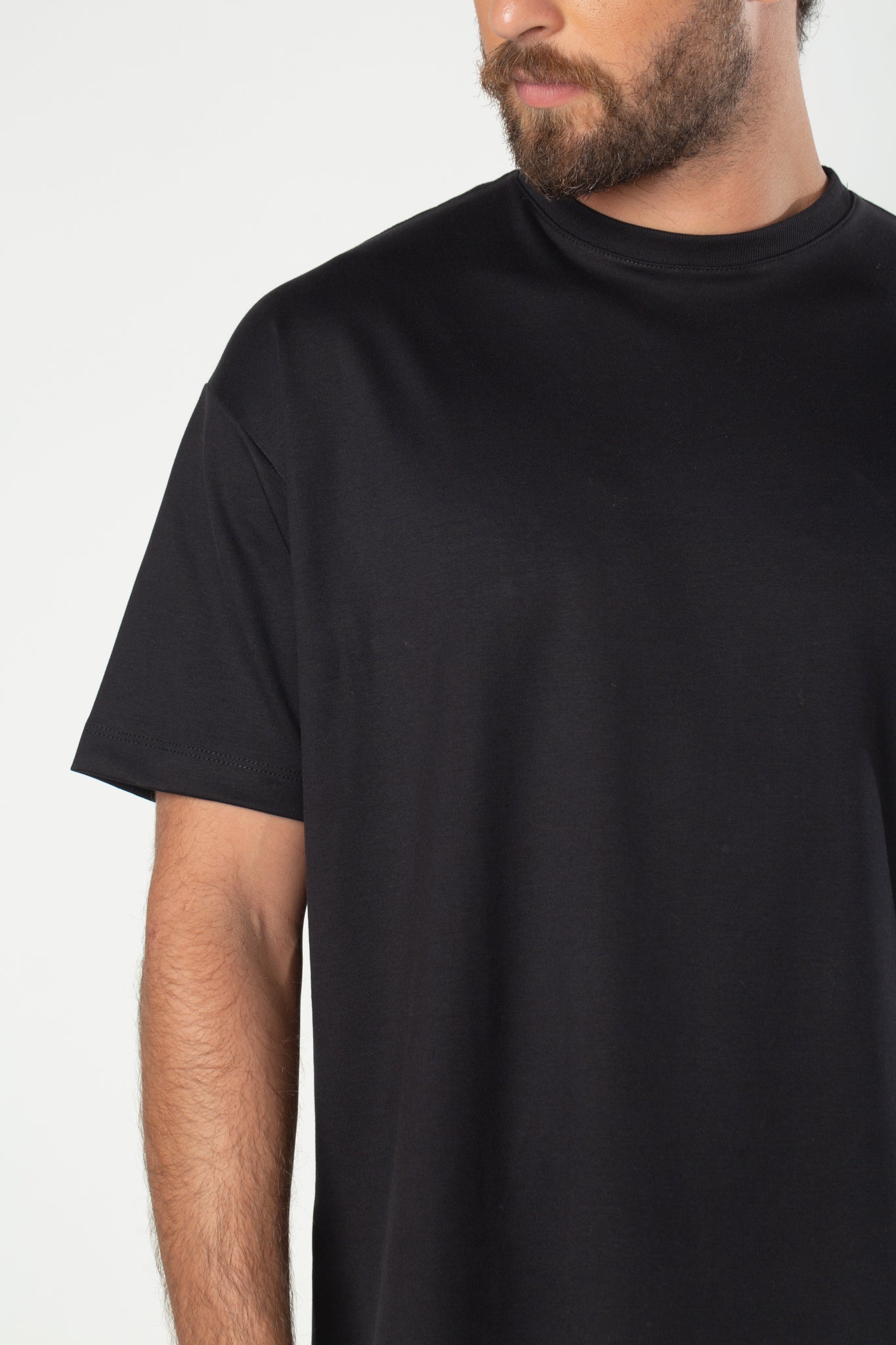 Camiseta Interlock de Pima 2.0 - Preta