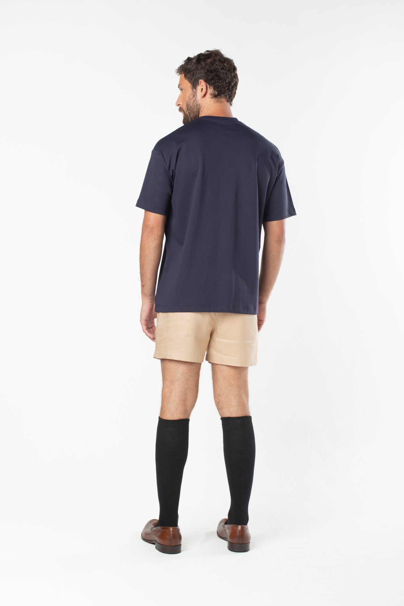 Camiseta Interlock de Pima 2.0 - Azul
