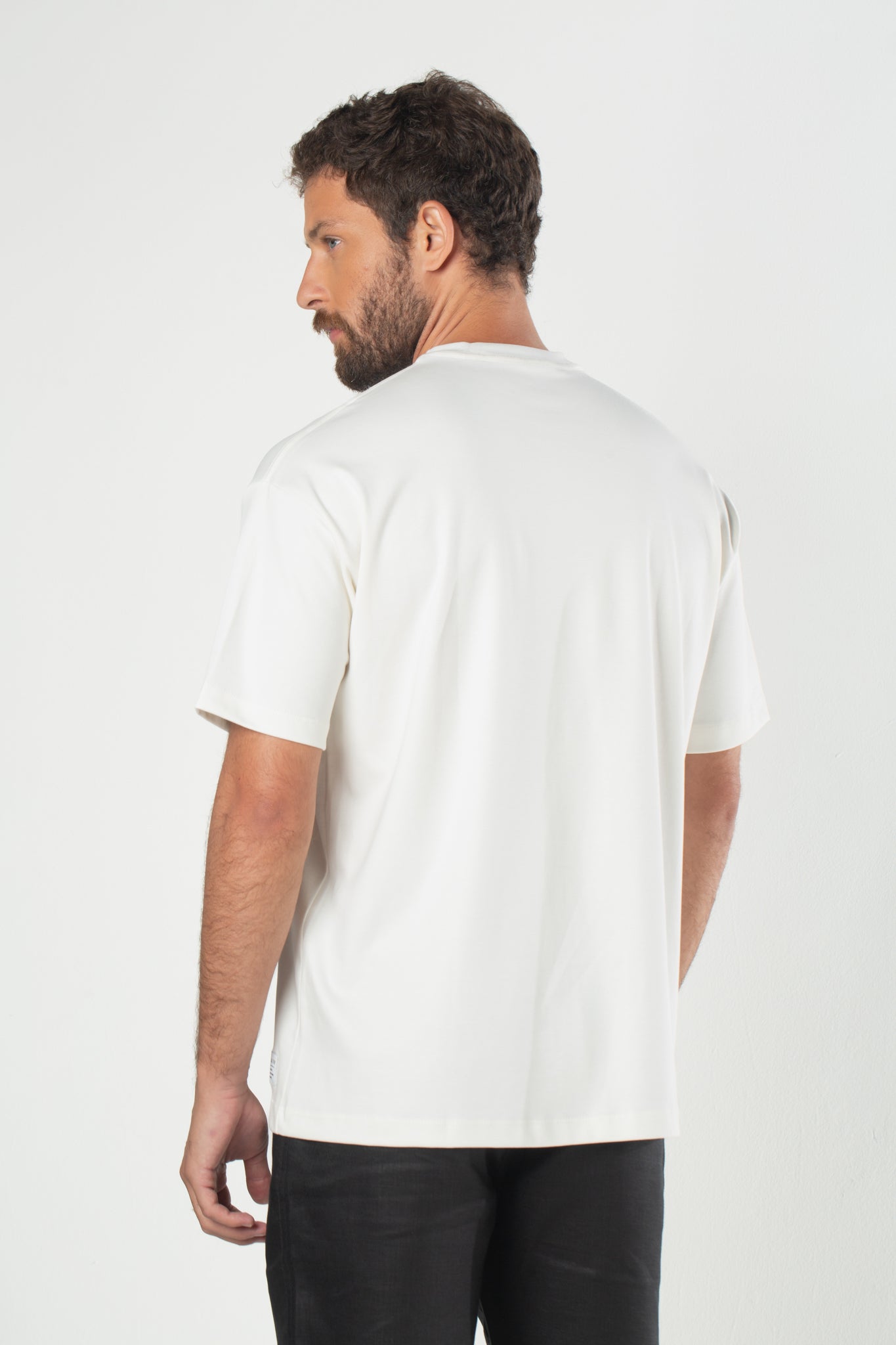Camiseta Interlock de Pima 2.0 - Off White