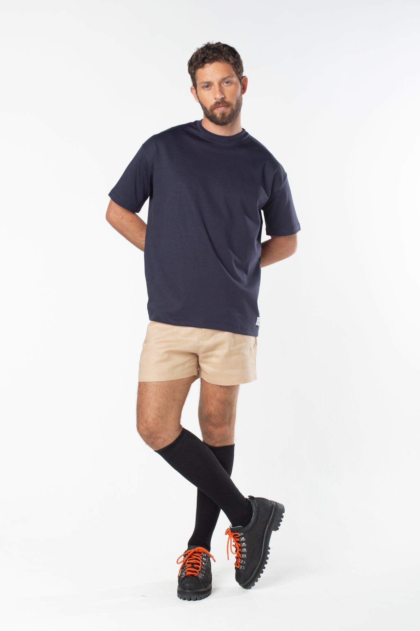 Camiseta Interlock de Pima 2.0 - Azul