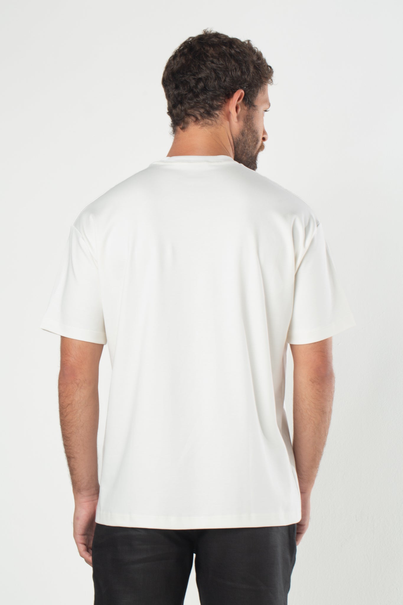 Camiseta Interlock de Pima 2.0 - Off White
