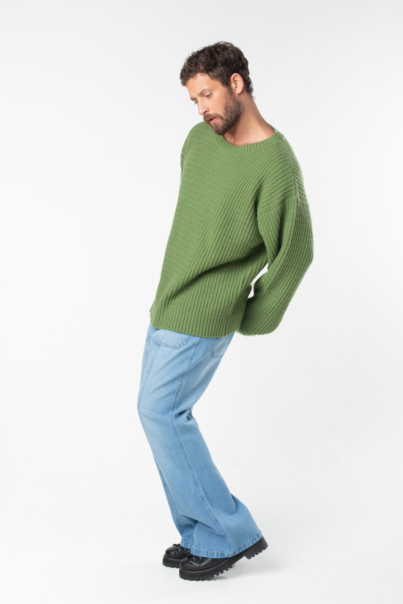 Suéter de Cashmere da Mongólia 100% - Gauge 05