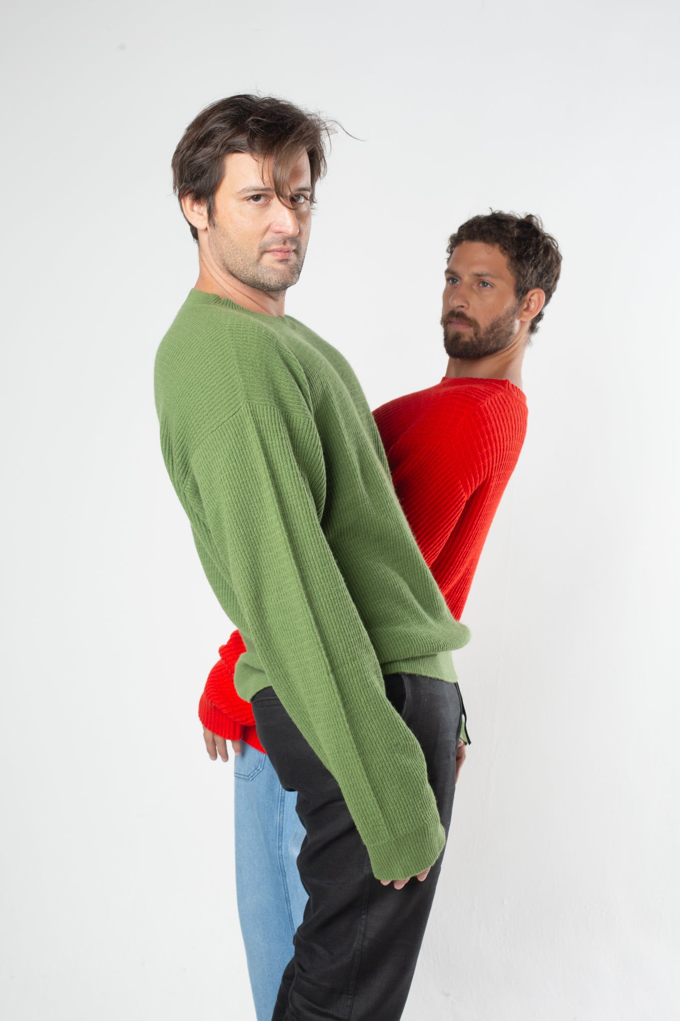 Suéter de Cashmere da Mongólia 100% - Gauge 12