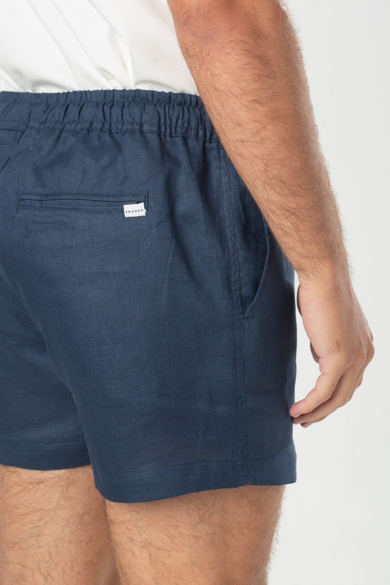 Short Linho Noronha - Azul