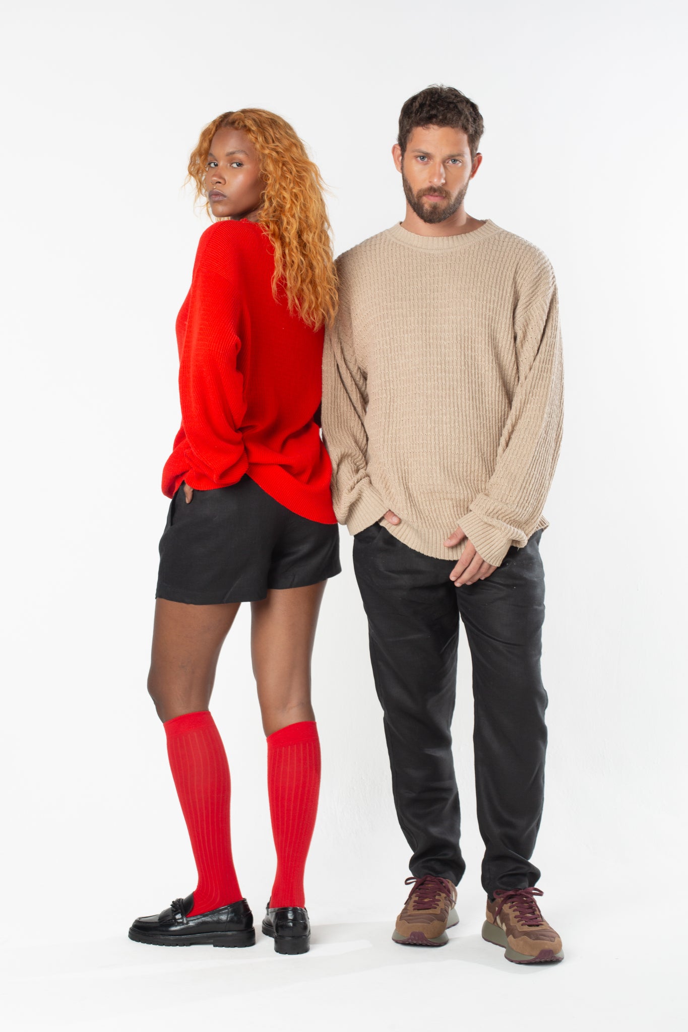 Suéter de Algodão e Cashmere - Gauge 12